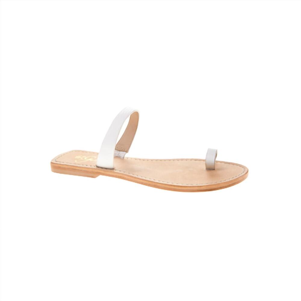NEW CHINESE LAUNDRY women's zola open toe sandals in white